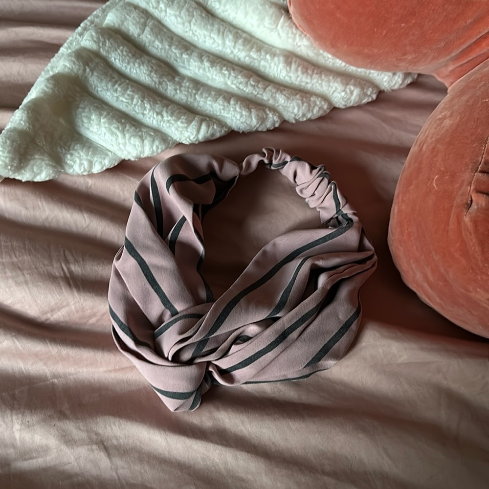 Cotton On Striped Knot Headband